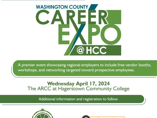 Washington County Expo April 17 from 11 am to 3 pm on HCC Campus ARCC Building