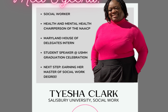 Tyesha Clark, Salisbury University Social Work Student at University System of Maryland at Hagerstown