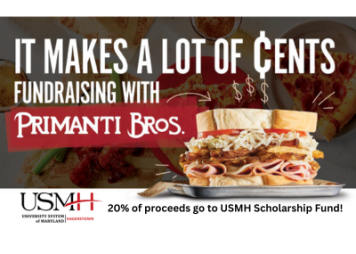 Primanti Bros fundraiser October 18th from 11 am to 11 pm